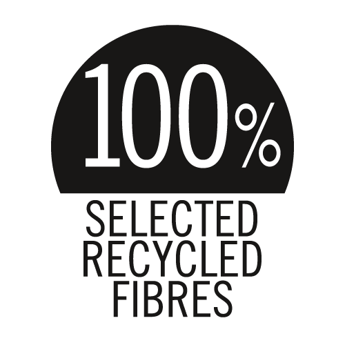 Certification 100% fibres recyclées