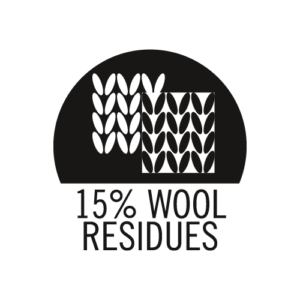 Certifications 15% wool residues