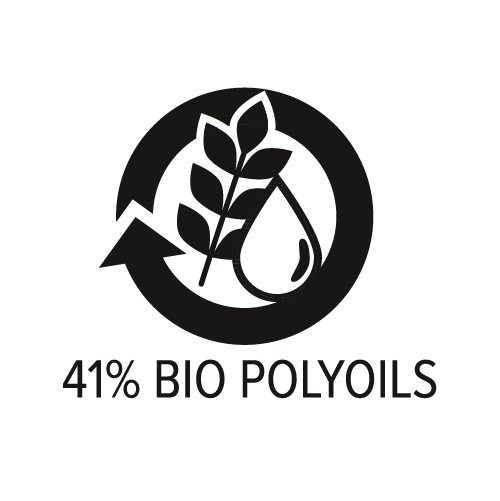 Certifications 41% bio polyoils